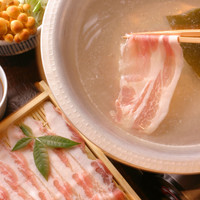 豚しゃぶしゃぶ 蕎麦つゆ仕立て 一人前