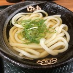 はなまるうどん - かけうどん_2019年10月