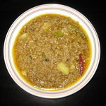 ディル レストラン - 日替わりのビーフキーマアルー（牛挽き肉とじゃがいものカレー）