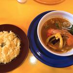 SPICY SOUP CURRY BAR TRIP - シーフードカレーセット