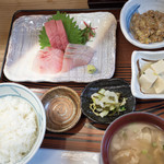 船宿割烹 汐風 - 上刺盛定食1320円