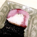 温石 - 鯖の棒鮨。始めていただく神サバ。凄いとしか言えない。