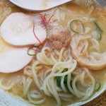 麺匠 桂邸 - 麺とチャーシュー、メンマ
