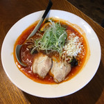 麺屋 花蔵 - 【限定】完熟トマトラーメン 880円