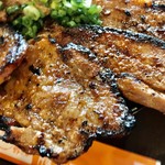 野さか - 豚みそ丼アップ1【料理】