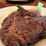 ル・リオン - 牛肩ロースステーキ じゃがいものピューレ