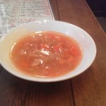 No.9 byセコンダ バンビーナ - ランチのスープ