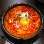 韓太郎 - キノコ純豆腐￥780