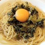 Paparina - 高菜と挽肉と卵のパスタ