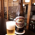 東京 芝 とうふ屋うかい - キリンビール中瓶