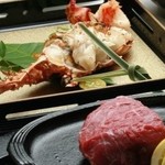 Urashima - ステーキとイセエビ