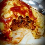 大養軒 - ケチャップは全体に塗り塗りする派です(笑)