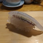 天史朗鮨 - 握り　ヤガラの昆布締め