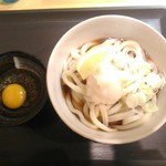 手打ち讃岐うどん 洸香 - 【2019/11】月見うどん(冷/ぶっかけ)