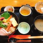 季節料理 前ざき - ランチセット（丼）