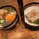 ヴェトナム・アリス 銀座店 - 春巻き３種盛り