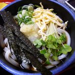 手打ちうどんの店倭 - セットの冷やしうどん 250円