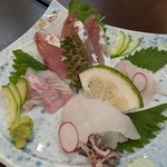 旬魚菜 しら川 - お刺身盛合せ