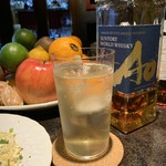 バー エグザゴーヌ - Ｒ1.11　Ａoソーダ割り