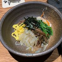 炭火焼肉 牛仁 一番町本店 - 半ビビンバ・2019/10
