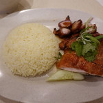 Nam Heong Chicken Rice - チキンライスとチャーシュー(19-11)