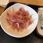 ごはん屋さくら - さくらエビの刺身。