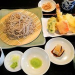 Soba Kiri Sasaki Meian - もり蕎麦、天ぷら