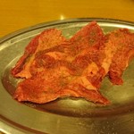 Yakiniku Taiga - このタンが最高に美味しいです。