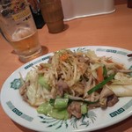 日高屋 - 野菜炒め420円