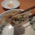 日高屋 - 野菜たっぷりの餃子