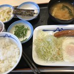 Matsuya - 朝定食・ソーセージエッグ定食