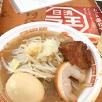 麺屋 桐龍 - 麺屋　桐龍のらーめん　チャーシュー　煮卵トッピング