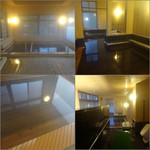 観光荘 - 大浴場(左・太郎の湯、右・花子の湯)