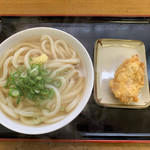 手打ちうどんますや - 釜かけ大＆とり天