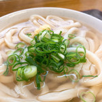 手打ちうどんますや - 釜かけ