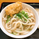 手打ちうどんますや - 釜かけ鳥天（大）