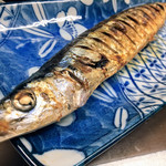 有限会社桝屋酒店   - 秋刀魚塩焼き