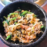 焼肉 スタミナ苑 - 2019石焼ビビンバランチ　混ぜ後