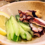 くわ焼 たこ坊 - たこ酢 400円