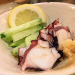 くわ焼 たこ坊 - たこ酢 400円