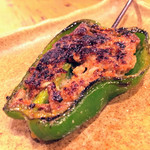 くわ焼 たこ坊 - ピーマン肉詰め 190円