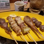 焼鳥 MOZU - 串いろいろ。