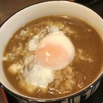 ほり - 温玉入りカレー丼