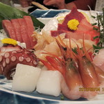 活魚割烹 赤坂 - 刺し盛り