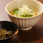 高湯茶泡飯海苔