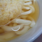 因幡うどん - ごぼう天うどん（500円）