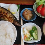 ゑちごや - 焼き魚定食（秋刀魚）