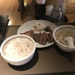 Sendai Gyuutan Shiogama Oden Sandaime Bunji - 牛タンランチ