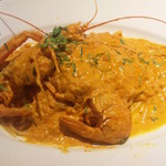 タケル クインディチ - 赤座海老のトマトクリームソースリングイネ