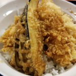 あだちや - いか天丼。